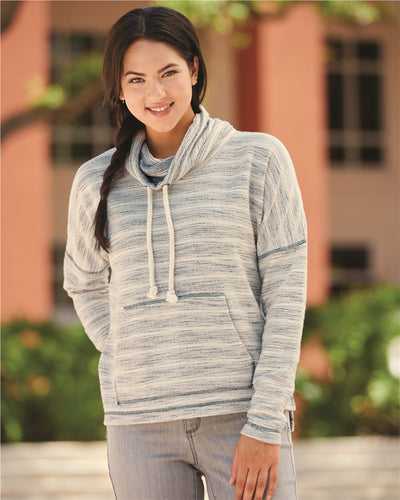 J. America Baja French Terry Cowl Neck Pullover* - Addict Apparel
