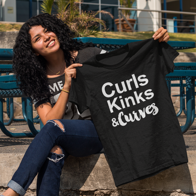 Curls Kinks & Curves T-Shirt - Addict Apparel