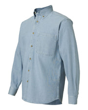 Sierra Pacific - Long Sleeve Denim Shirt - Addict Apparel