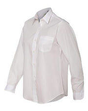 Van Heusen - Women's Broadcloth Long Sleeve Shirt - Addict Apparel