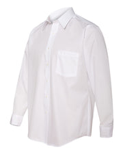 Van Heusen - Broadcloth Long Sleeve Shirt - Addict Apparel