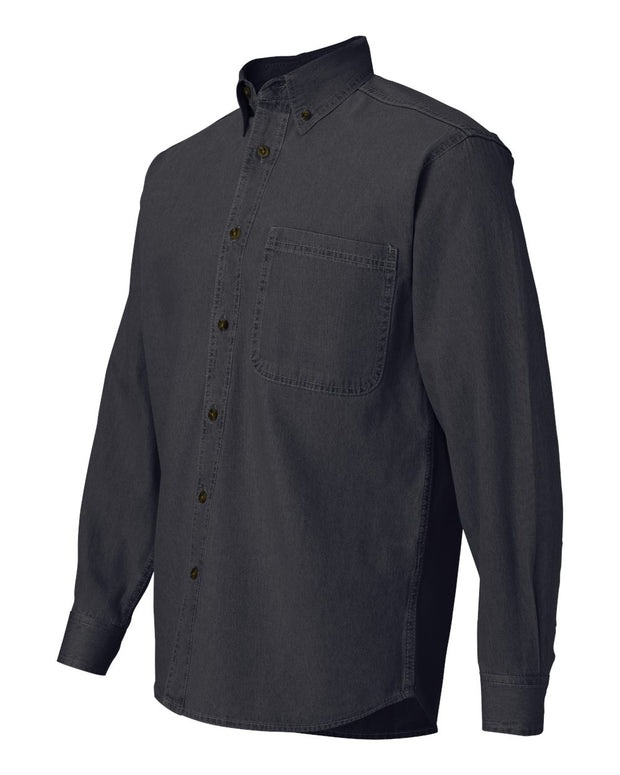 Sierra Pacific - Long Sleeve Denim Shirt - Addict Apparel