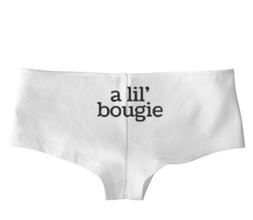 A Lil' Bougie Low Rise Cheeky Boyshorts* - Addict Apparel