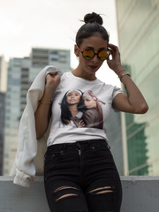 Aaliyah & Rihanna Selfie Picture T-Shirt* - Addict Apparel