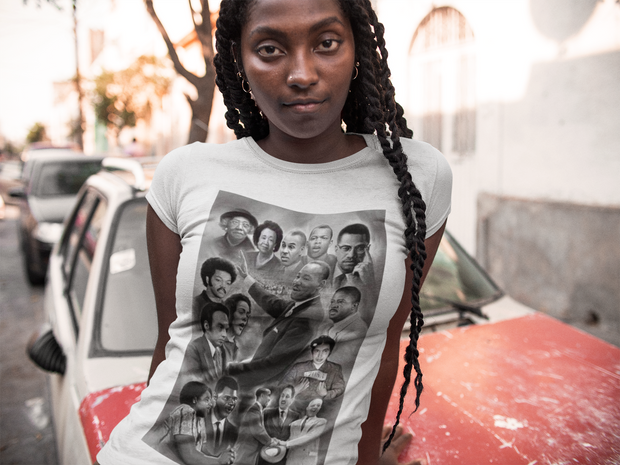 Black History Collage T-Shirt* - Addict Apparel