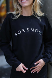 Boss Mom Sweatshirt* - Addict Apparel