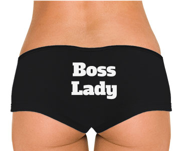 Boss Lady Low Rise Cheeky Boyshorts* - Addict Apparel