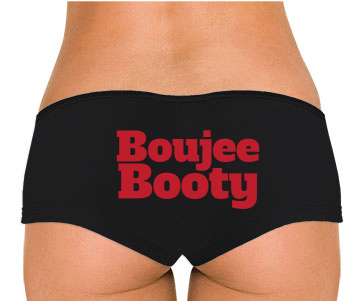 Boujee Booty Low Rise Cheeky Boyshorts* - Addict Apparel