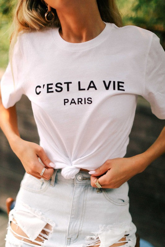 C'est La Vie Paris T-Shirt* - Addict Apparel