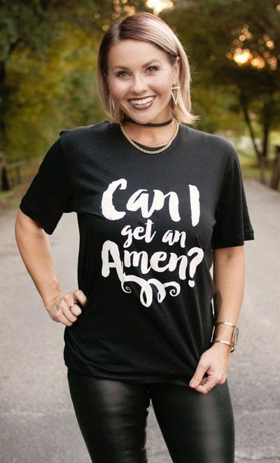 Can I Get An Amen T-Shirt - Addict Apparel