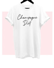 Champagne Diet T-Shirt* - Addict Apparel