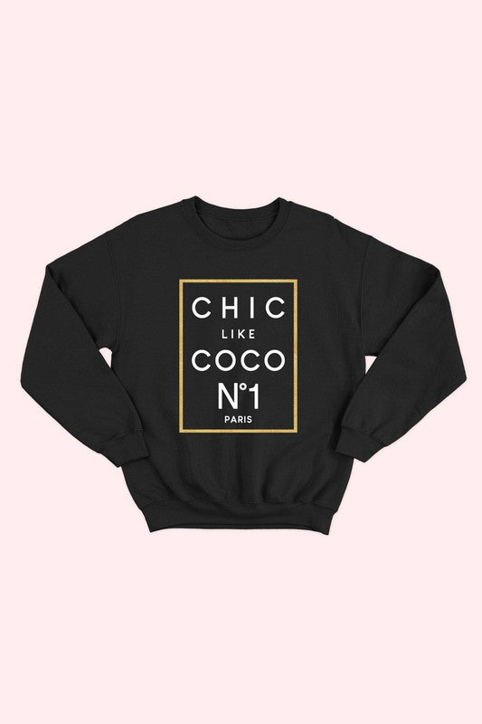 Chic Like CoCo No.1 Paris Sweatshirt* – T-SHIRT CULTURE