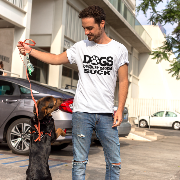 Dogs Because People Suck T-Shirt* - Addict Apparel