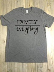 Family Over Everything T-Shirt - Addict Apparel