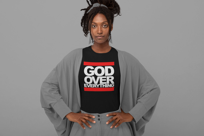 God Over Everything T-Shirt - Addict Apparel