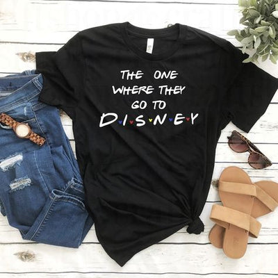The One Where They Go To Disney T-Shirt - Addict Apparel