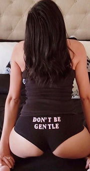 Don't Be Gentle Low Rise Cheeky Boyshorts - Addict Apparel