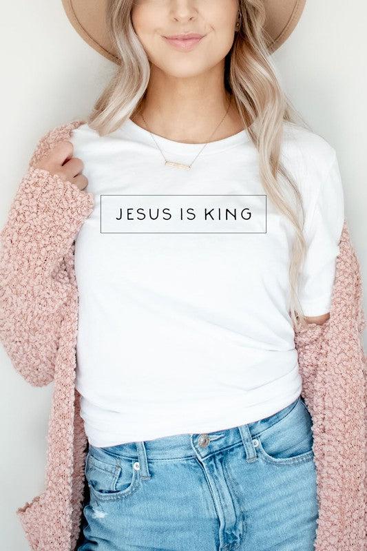 Jesus Is King T-Shirt* - Addict Apparel