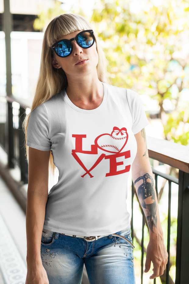 Love Baseball T-Shirt - Addict Apparel