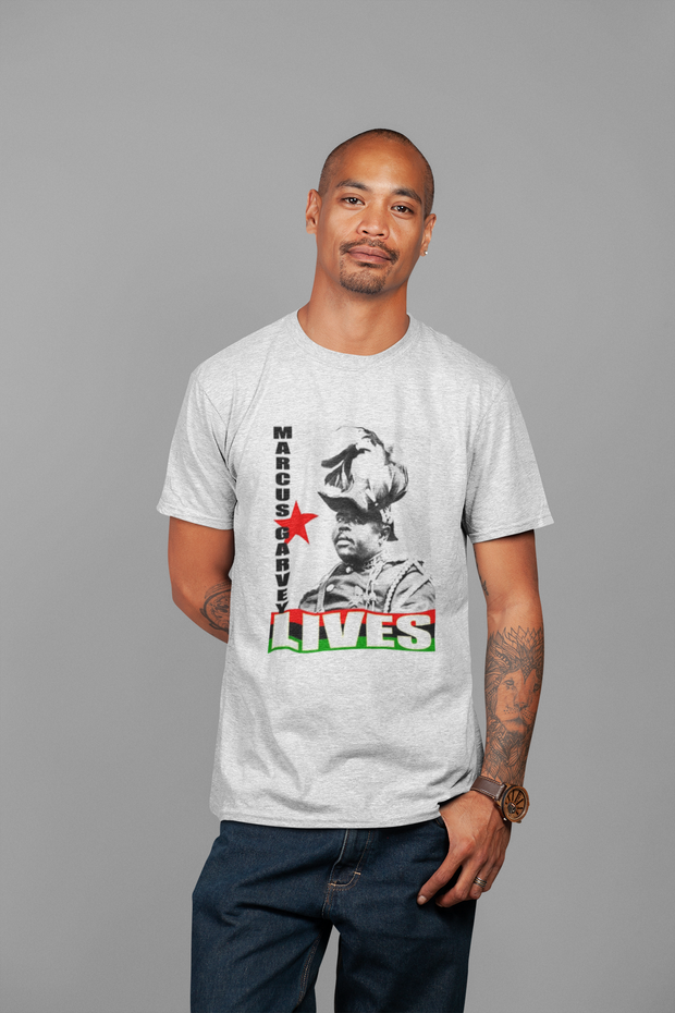 Marcus Garvey Lives T-Shirt - Addict Apparel