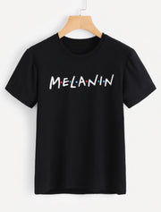 Melanin (Friends Font) T-Shirt - Addict Apparel