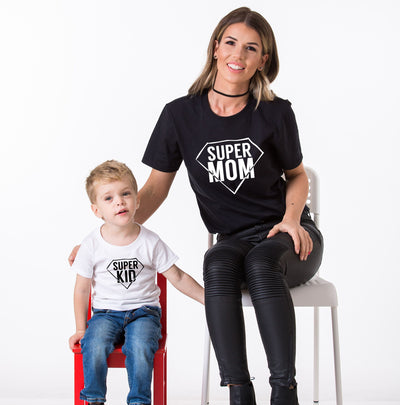 Super Mom/ Super Kid Shirt Set - Addict Apparel