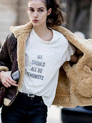 Vintage We Should All Be Feminists T-Shirt - Addict Apparel