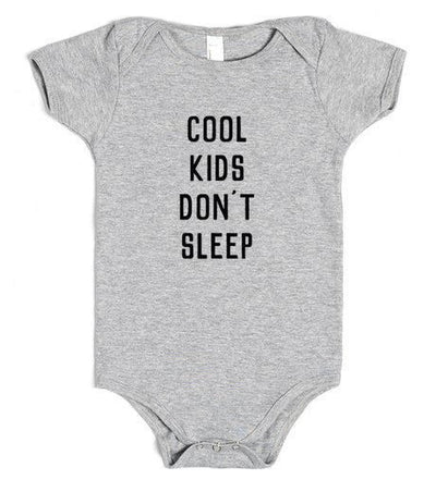 Cool Kids Don't Sleep Onesie / Infant Tee / Toddler Tee / Kids T-Shirt - Addict Apparel