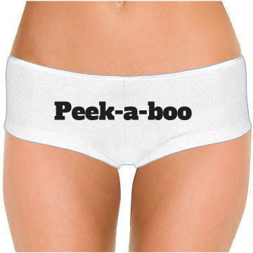 Peek-A-Boo Low Rise Cheeky Boyshorts - Addict Apparel