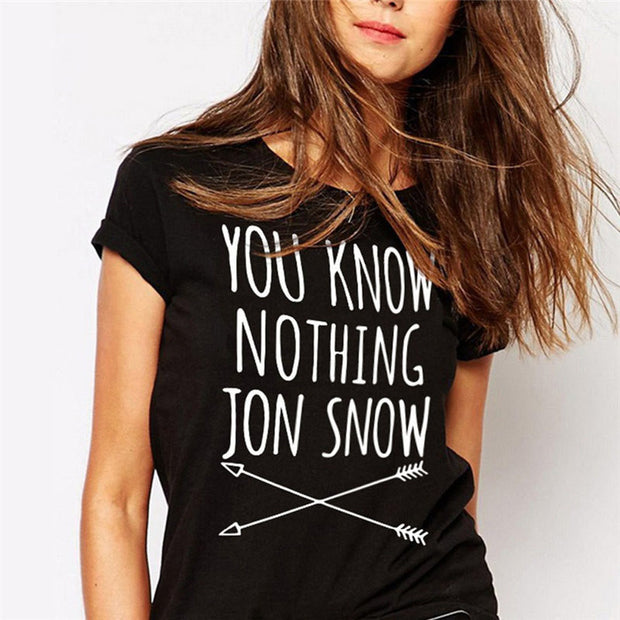 You Know Nothing Jon Snow Shirt - Addict Apparel