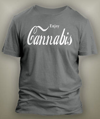 Enjoy Cannabis T-Shirt - Addict Apparel