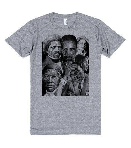 Black History Leaders Collage T-Shirt* - Addict Apparel