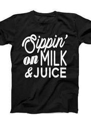 Sippin' on Milk & Juice Onesie / Infant Tee / Toddler Tee / Kids T-Shirt - Addict Apparel