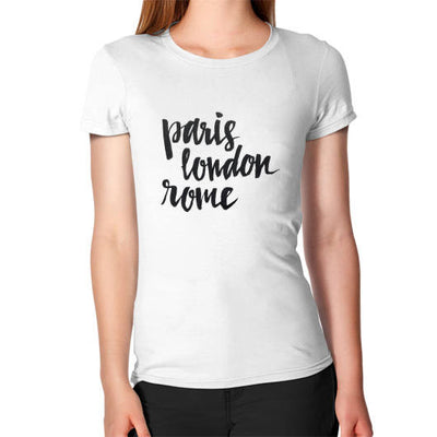 Paris London Rome Trendy Fashion T-Shirt - Addict Apparel