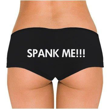 Spank Me!!! Low Rise Cheeky Boyshorts - Addict Apparel