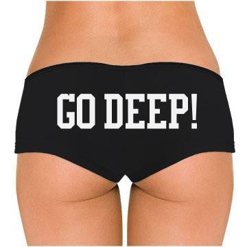 Go Deep! Low Rise Cheeky Boyshorts - Addict Apparel
