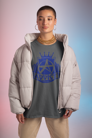 Addict Apparel Blue Logo T-Shirt* - Addict Apparel